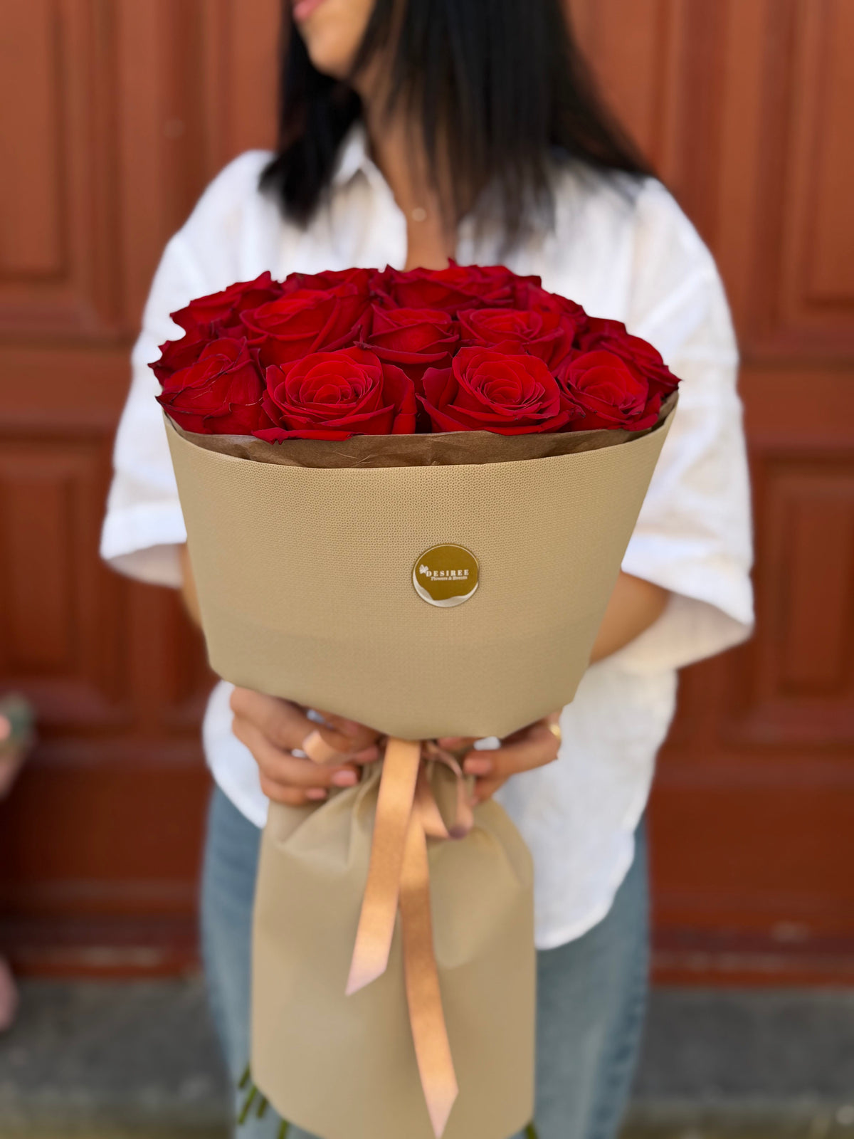 Buchet Iubire — buchet de trandafiri roșii