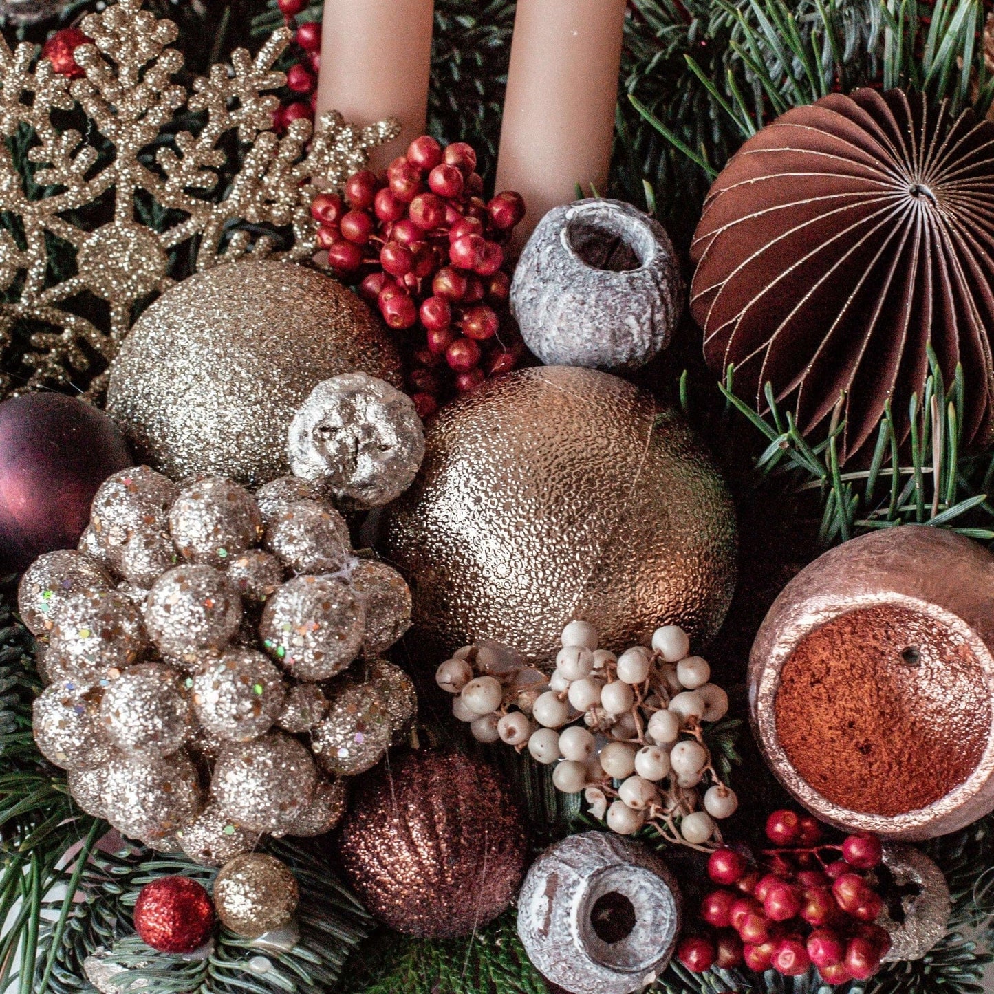 Floraria Desiree Aranjament Craciun Aranjament Sofisticat