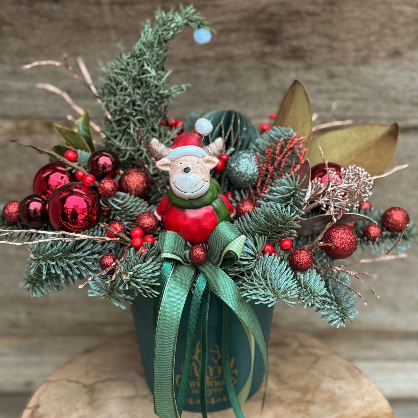 Floraria Desiree Aranjament Crăciun Renul Vesel