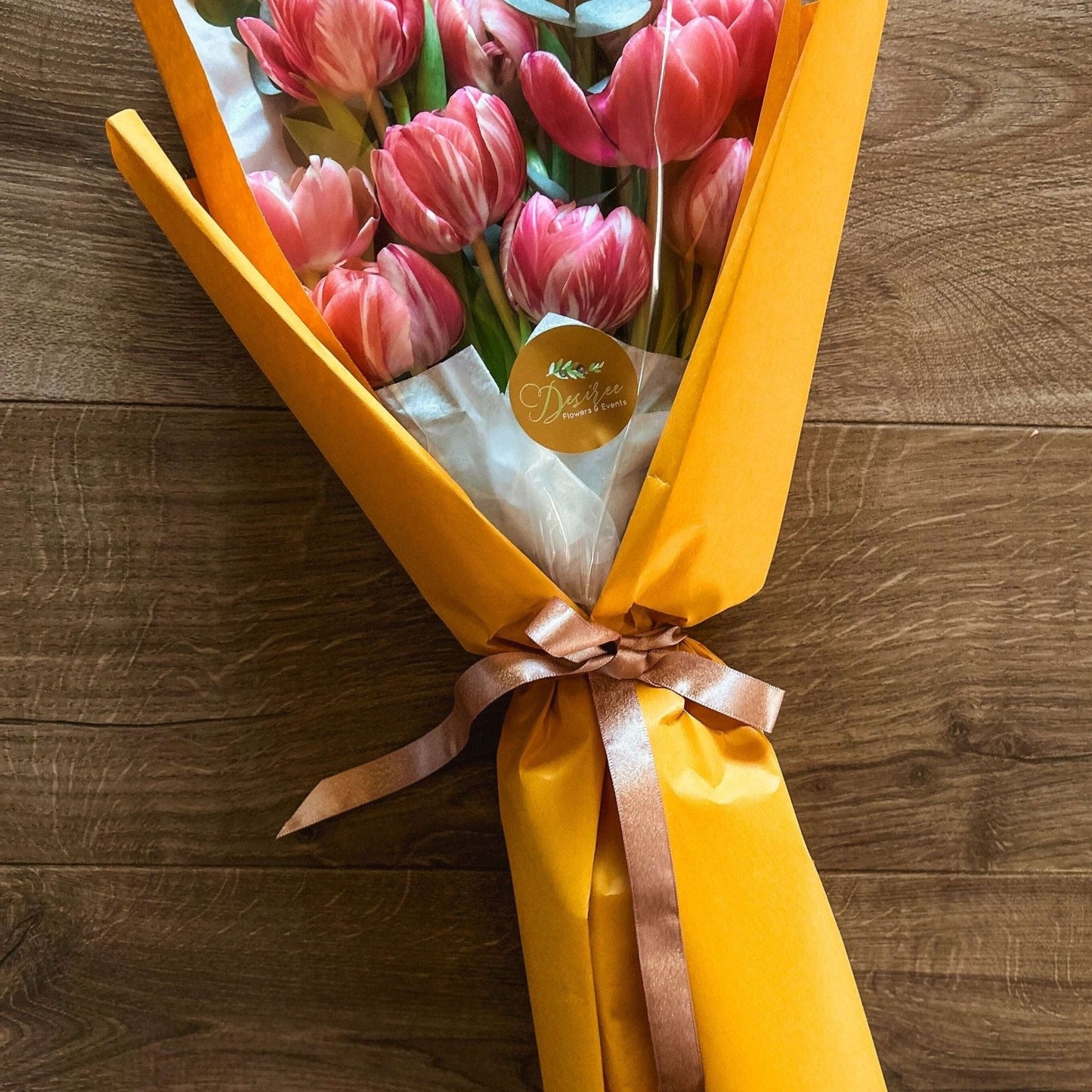 Floraria Desiree buchet_lalele Buchet cu lalele fancy