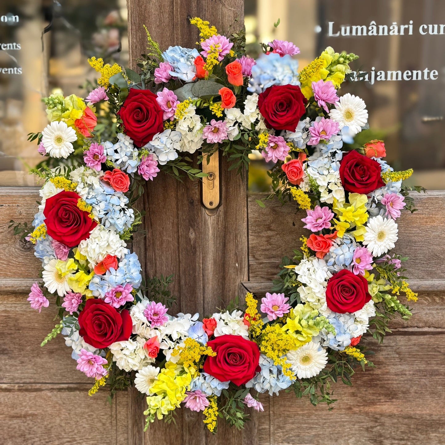 Floraria Desiree coroana funerara Coroană funerară Eternitate