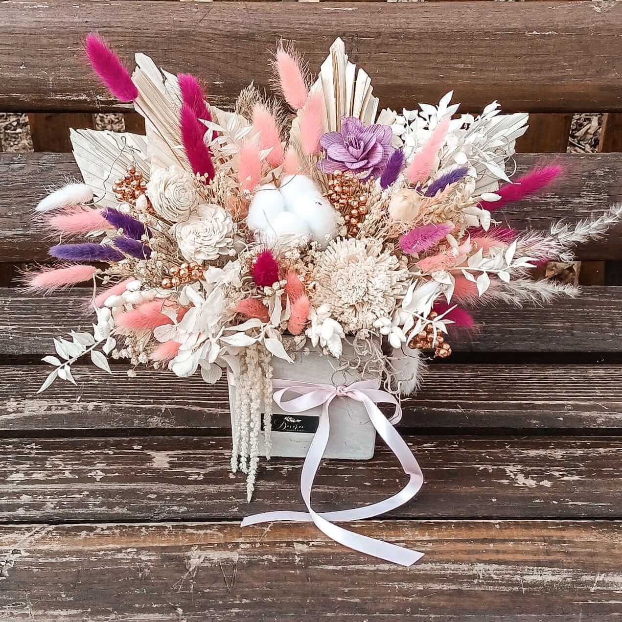 Desiree FlowerShop aranjament_floral Aranjament conservat Amaranthus