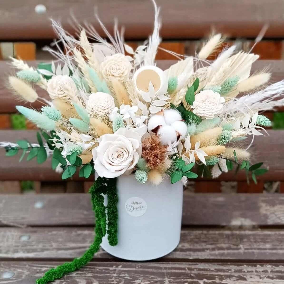 Desiree FlowerShop Aranjament nemuritor Green