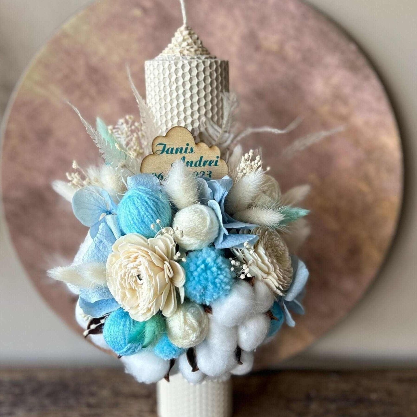 Desiree FlowerShop Lumanare_botez Lumanare botez Ghemotoc Bleo