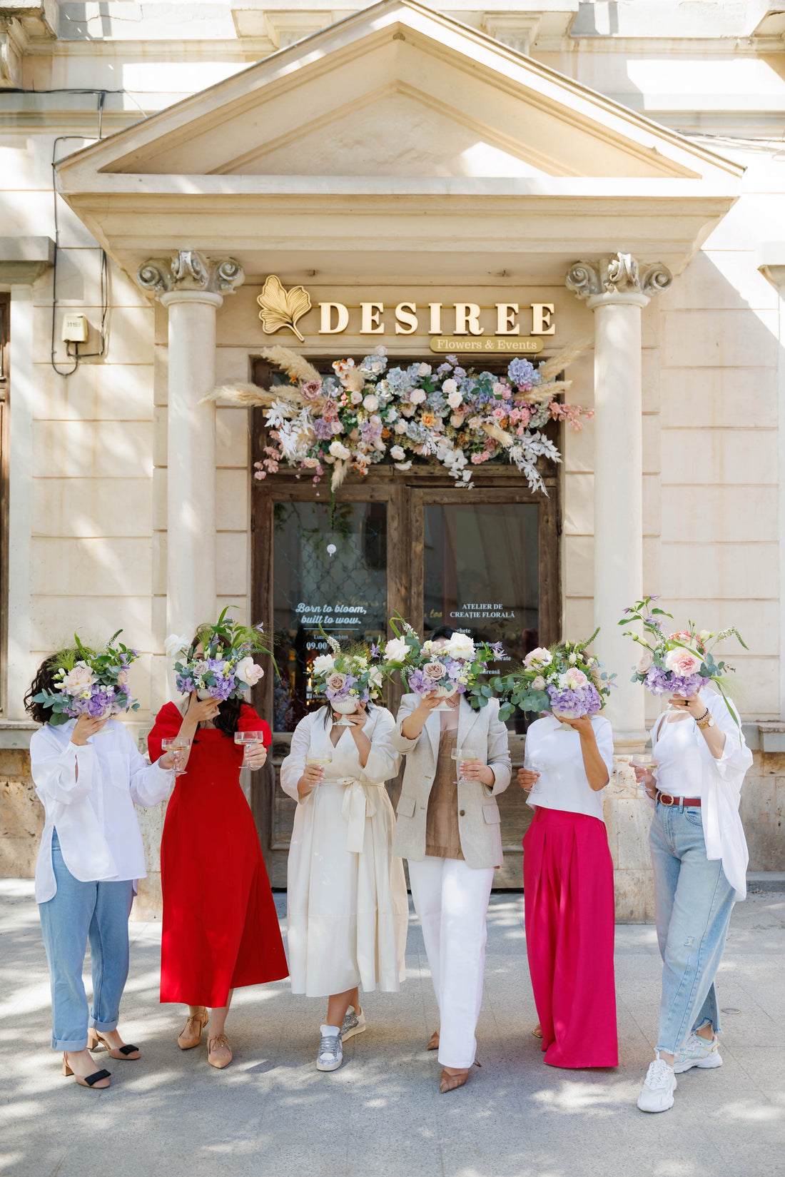 Workshop floral în Galați – experiența Prosecco & Petals