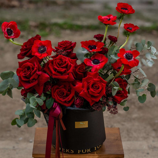 Aranjament floral “Tu esti totul meu”
