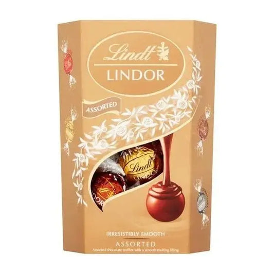 Bomboane de ciocolata Lindt Lindor asortate 137g