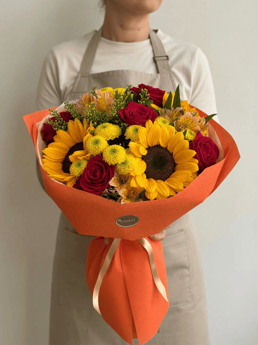 Buchet Sunflower Glow