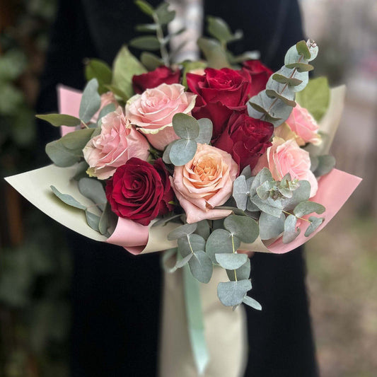 Buchet Trandafiri Fantezie