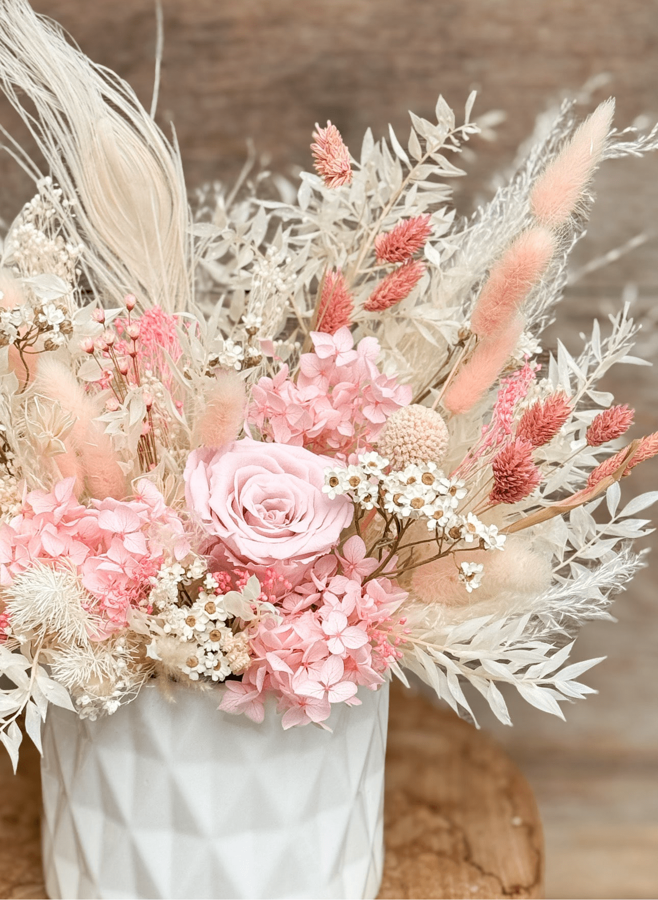 Desiree FlowerShop Aranjament Conservat Blush