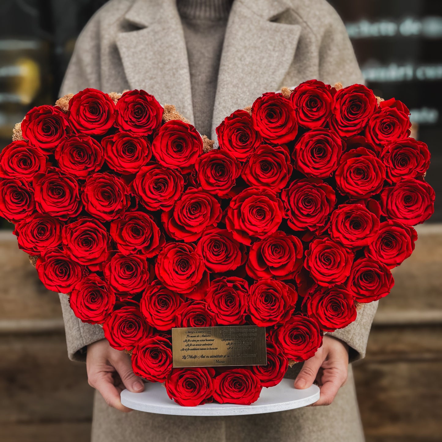 Desiree FlowerShop aranjament_floral Aranjament Conservat Inima Nemuritoare