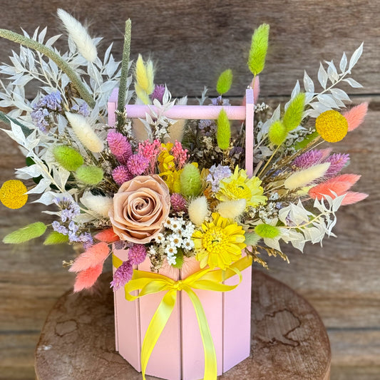 Desiree FlowerShop flori nemuritoare Aranjament conservat colorat