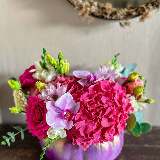 DesireeFlowerShop aranjament-floral Dovleac Purple
