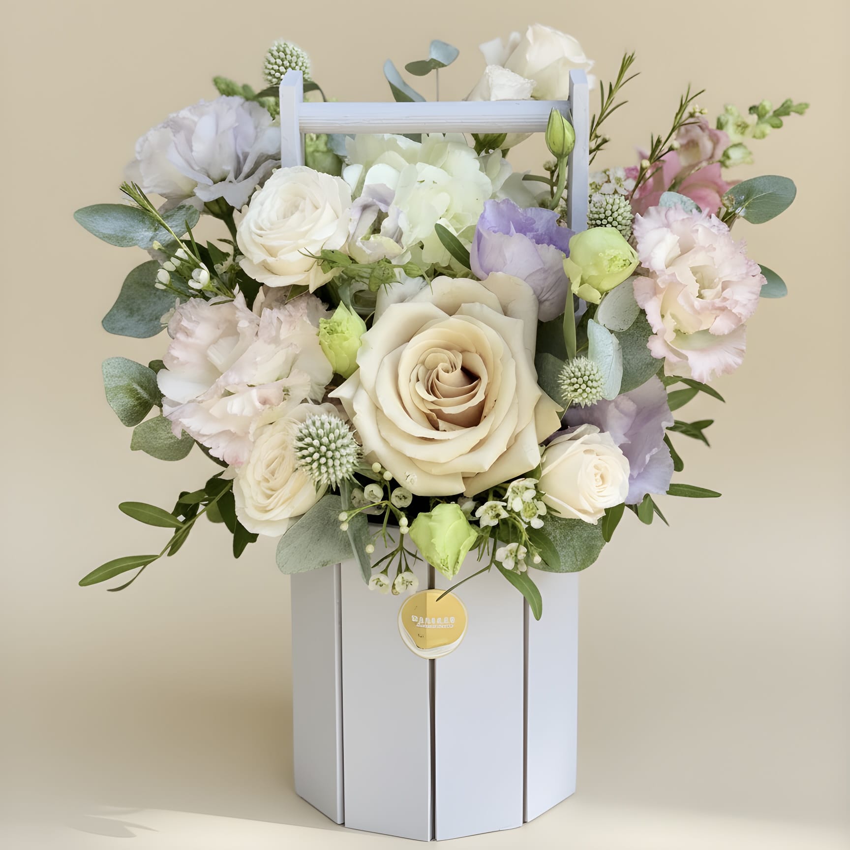 Floraria Desiree aranjament-floral Aranjament Floral Pastel cu Trandafiri