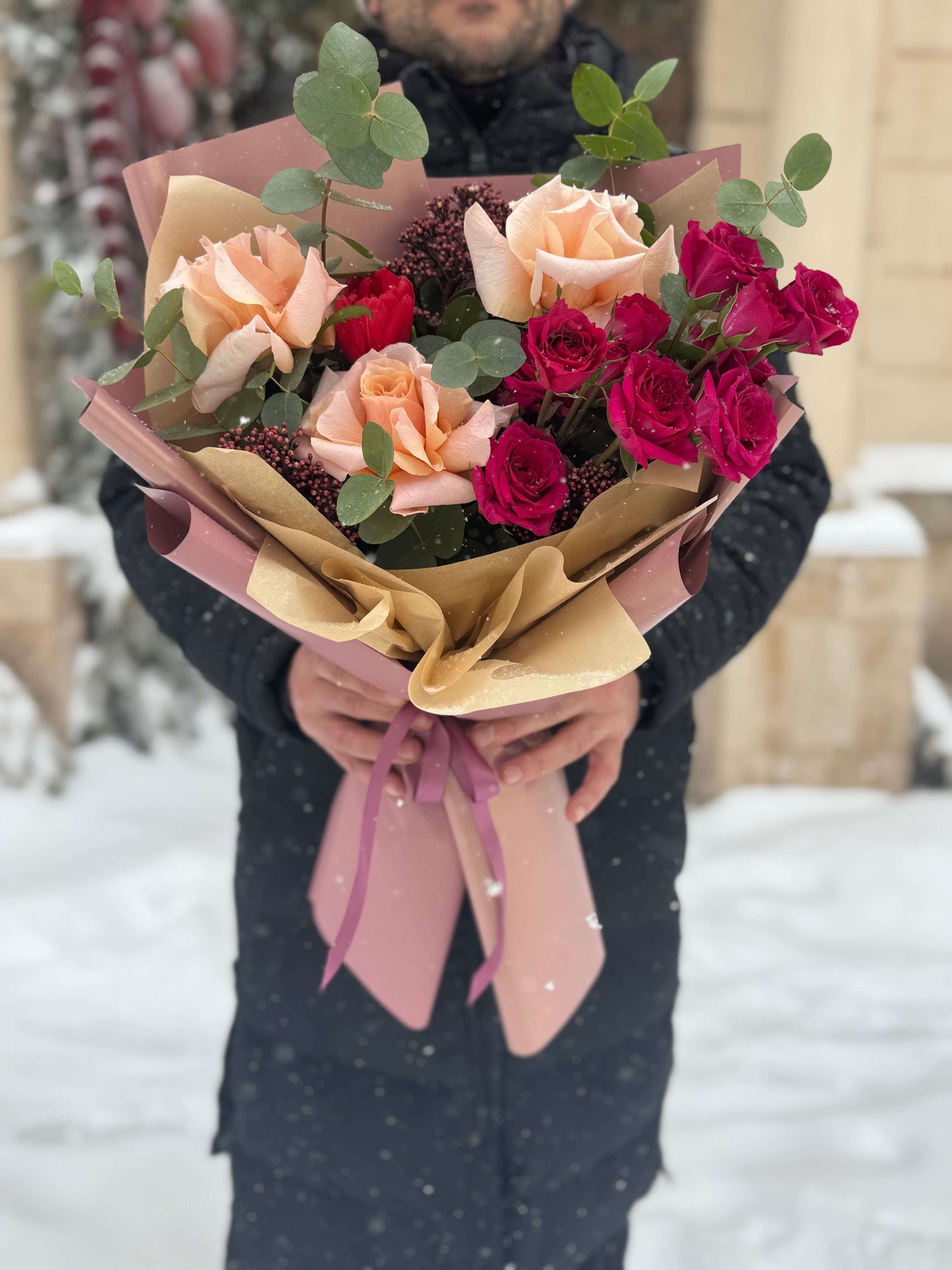 Floraria Desiree aranjament_floral Buchet >Las loc de “Buna ziua!”<
