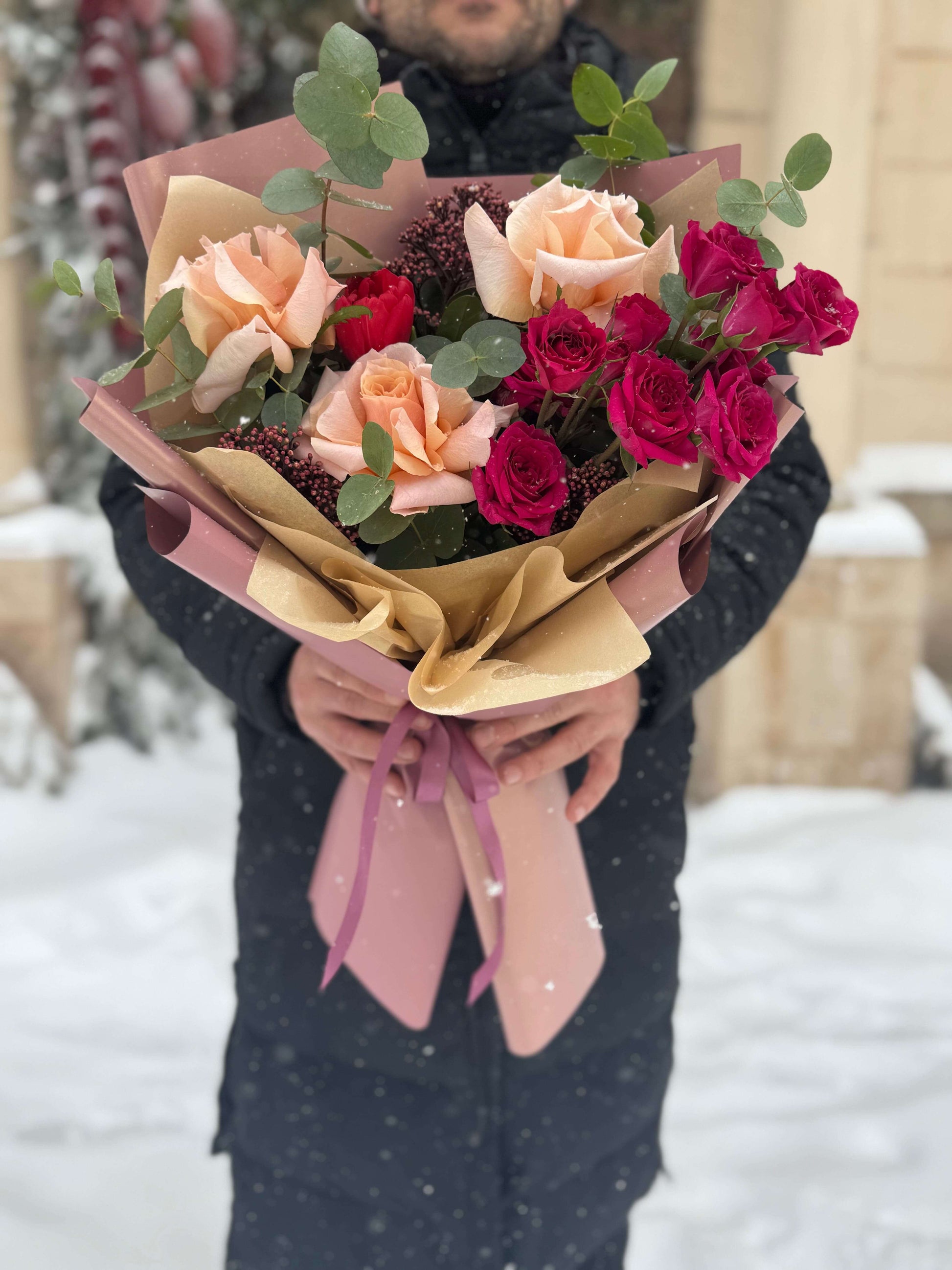 Floraria Desiree aranjament_floral Buchet >Las loc de “Buna ziua!”<
