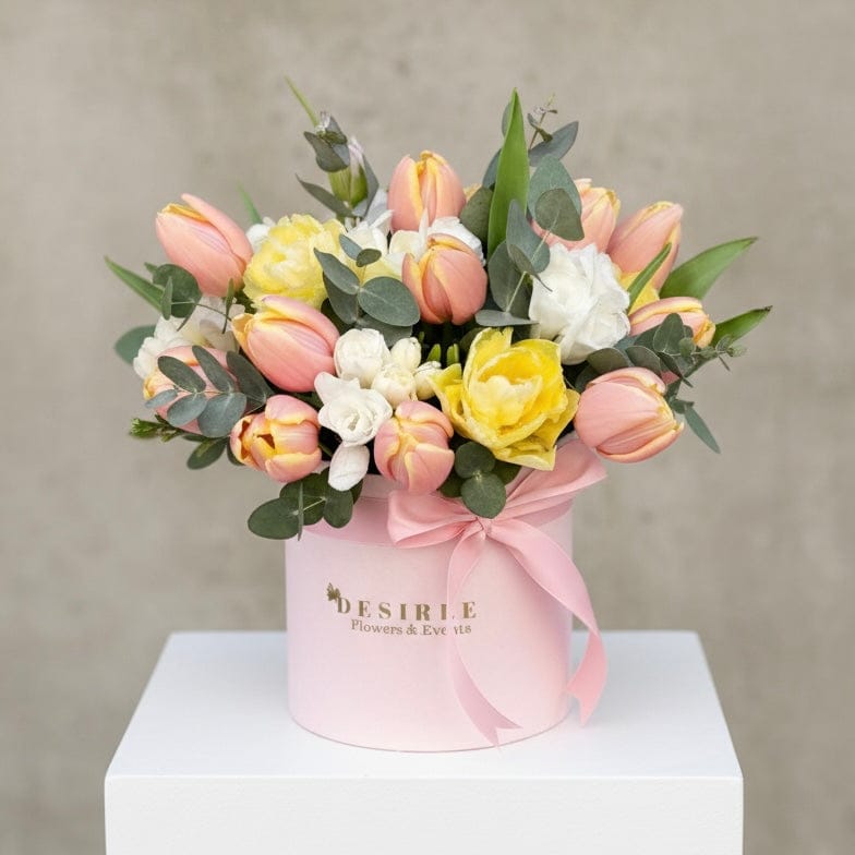 Floraria Desiree Aranjament_floral_primavara Aranjament Pastel de Primăvară