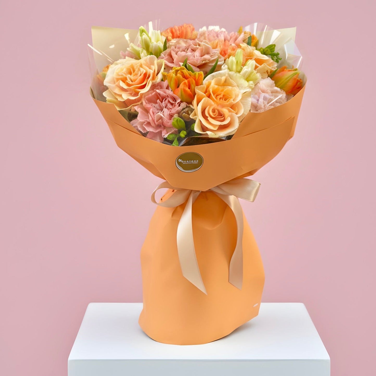 Floraria Desiree buchet _flori Buchet Răsărit în Petale -cu trandafiri si flori de primavara