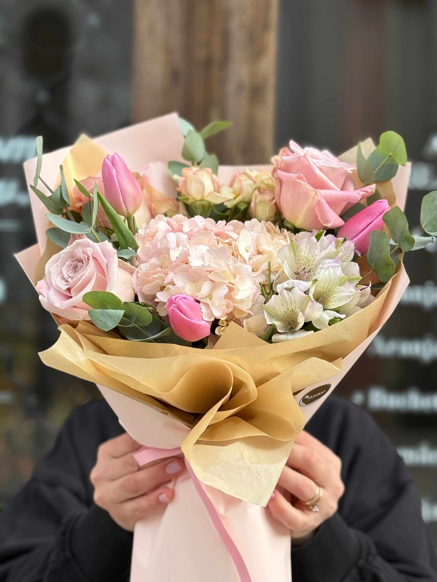 Floraria Desiree buchet_flori Buchet Pink Elegance