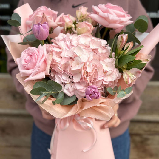 Floraria Desiree buchet_flori Buchet Pink Elegance