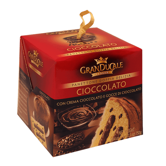 Floraria Desiree Panettone Granducale cu crema si fulgi de ciocolata 750 g
