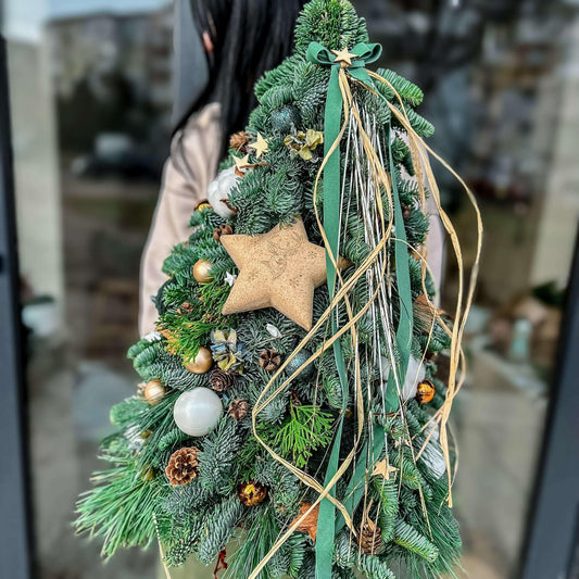 Mini -Bradut decorativ 60 cm