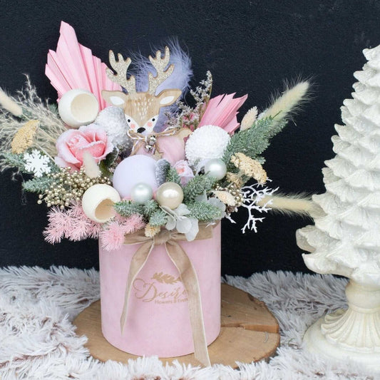 Desiree FlowerShop Aranjament artificial Pink Deer