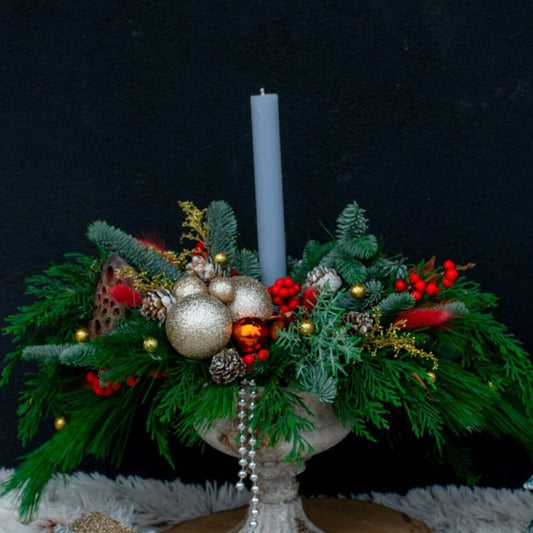 Desiree FlowerShop Aranjament Craciun Aranjament Pocal Antic