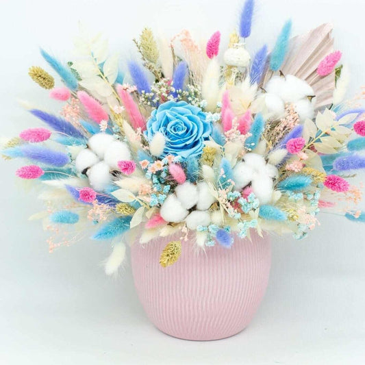 Desiree FlowerShop aranjament_floral Aranjament conservat "Blue shades"