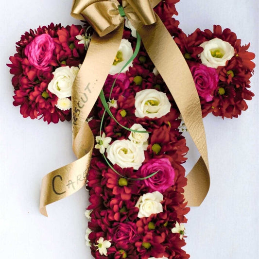Desiree FlowerShop Aranjament  funerar cruce