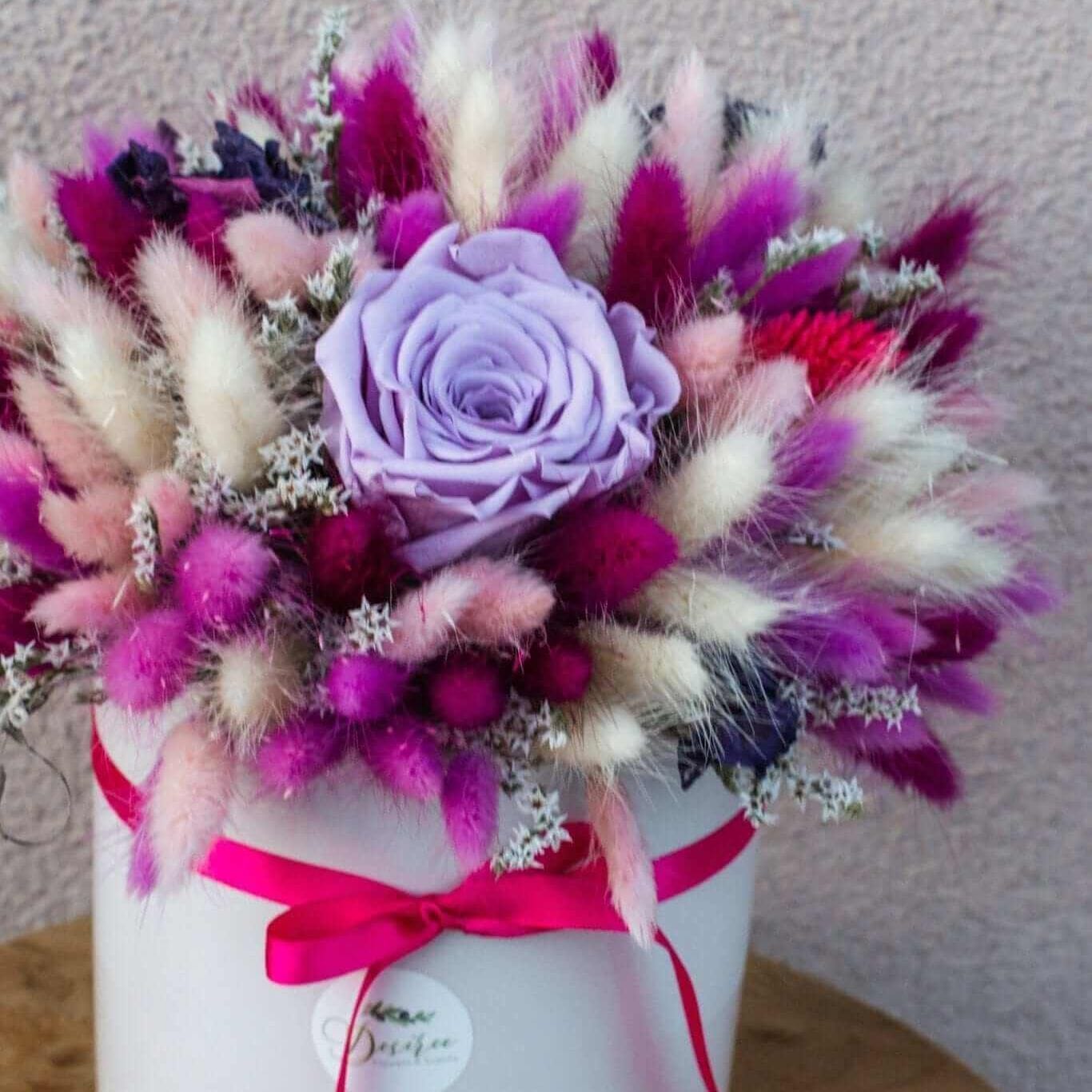 Desiree FlowerShop Aranjament nemuritor Aranjament conservat lila