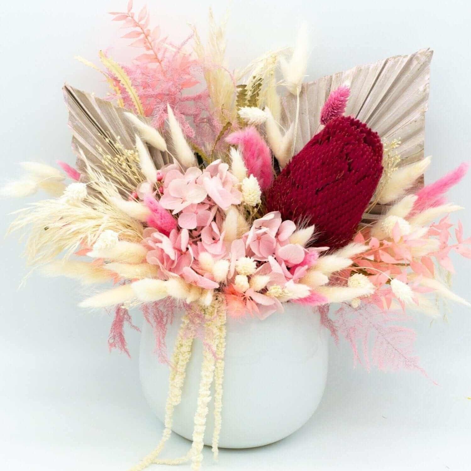 Desiree FlowerShop Aranjament nemuritor Aranjament flori conservate pastel