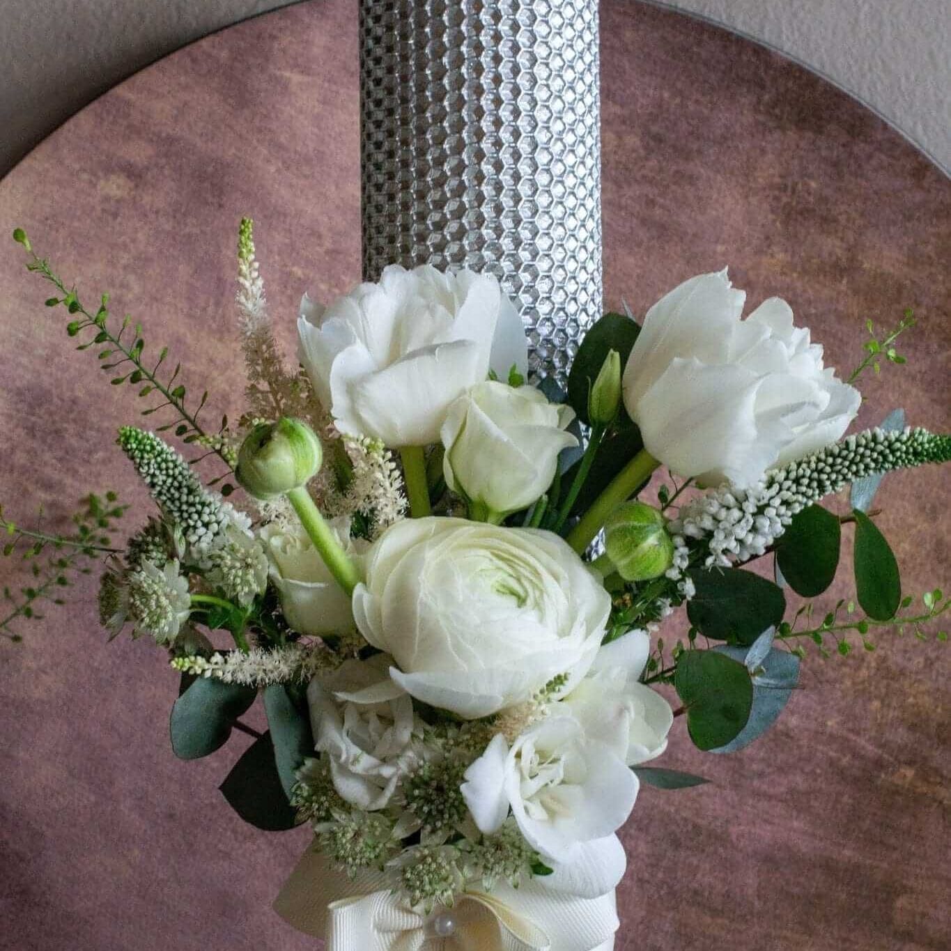 Desiree FlowerShop Lumanari_cununie_argint Lumanari cununie argint