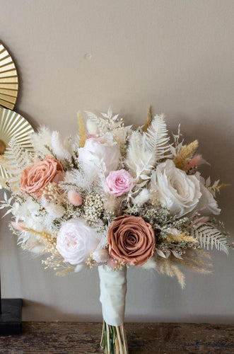 Pachet nunta flori stabilizate pastel - Desiree FlowerShop